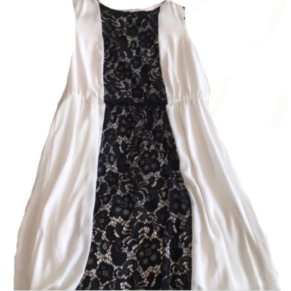 Black and white dress